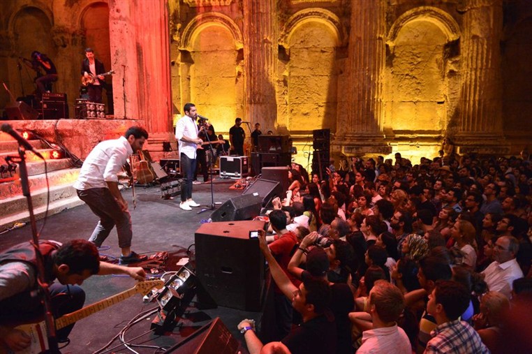 MASHROU LEILA at Baalbeck FESTIVAL